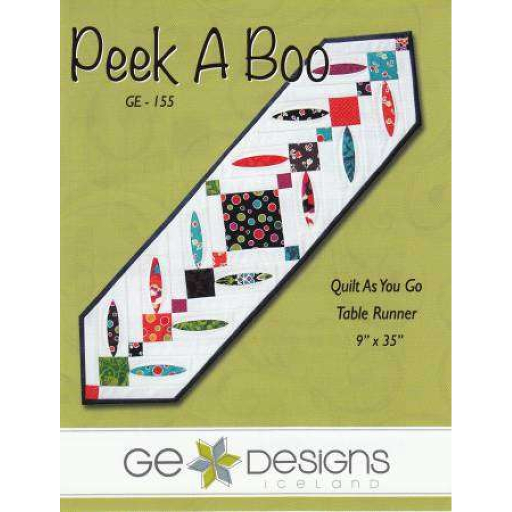 Peek A Boo Quilt As You Go Table Runner
