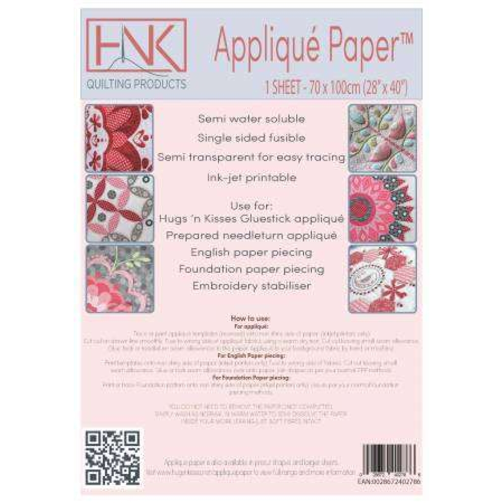 Applique Paper 28in x 40in