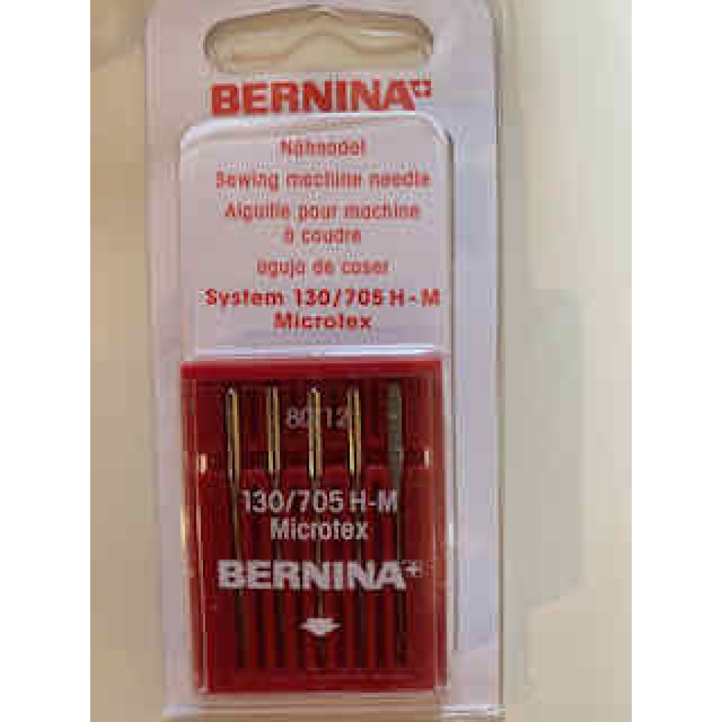 Bernina Microtex nål 80 - 5pk