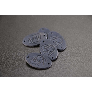 Leather labels ByAnnie Navy