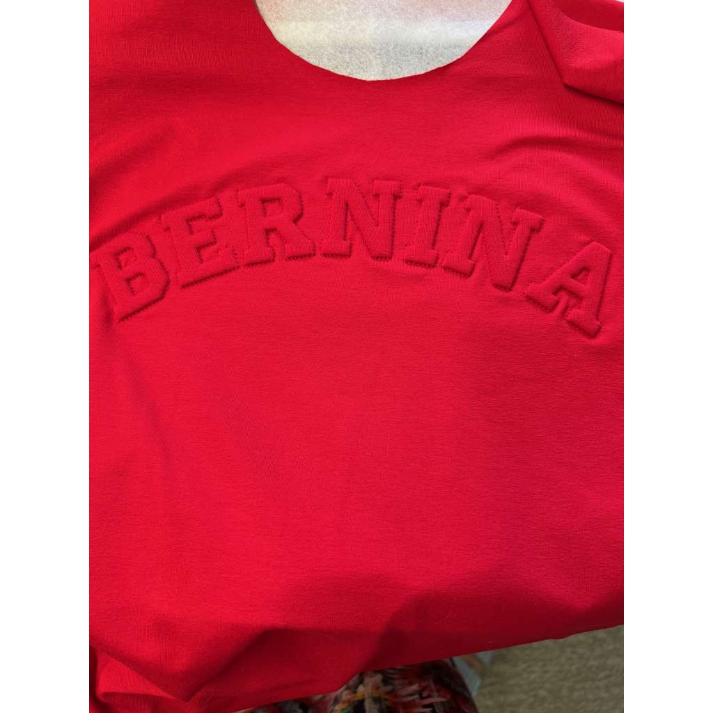 Bodybuilder myk standard for 3D brodering, hvit