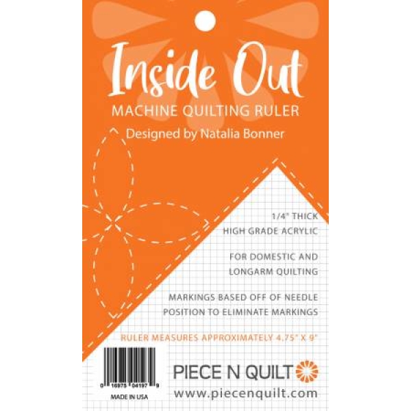 Inside Out Machine Quilting Ruler