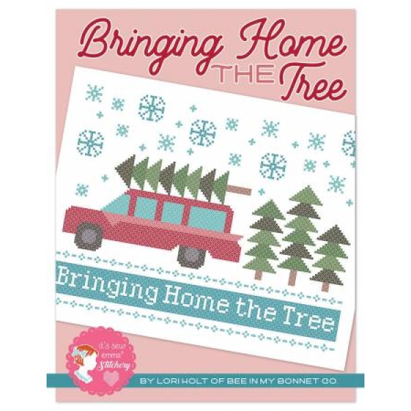 Bringing Home The Tree Cross Stitch
