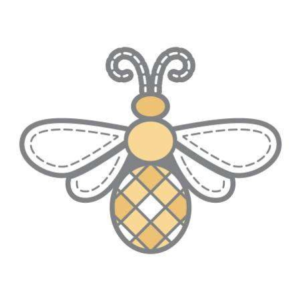 Bee In My Bonnet Enamel Needle Minder