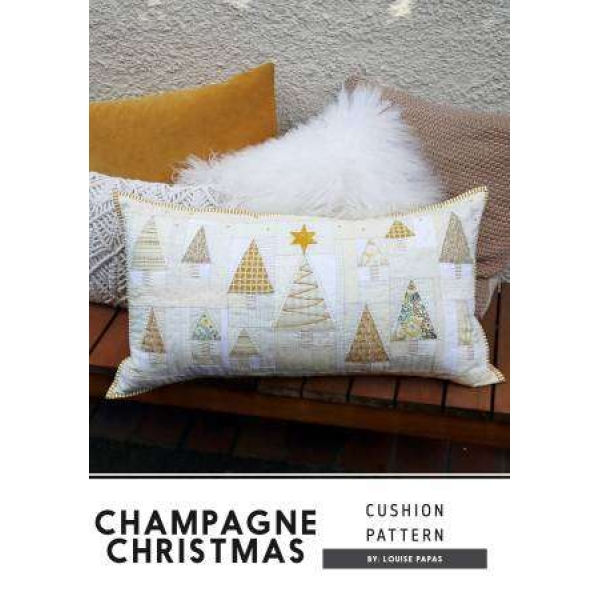 Champagne Christmas Pattern