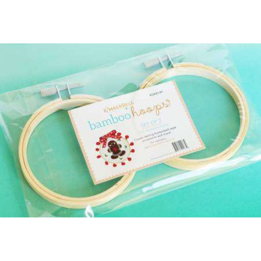 Bamboo Embroidery Hoops Set of Two
