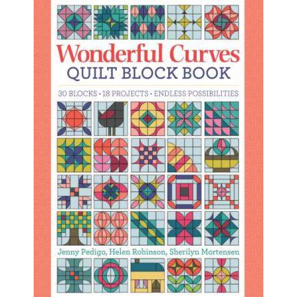 Wonderful Curves Quilt Block Book