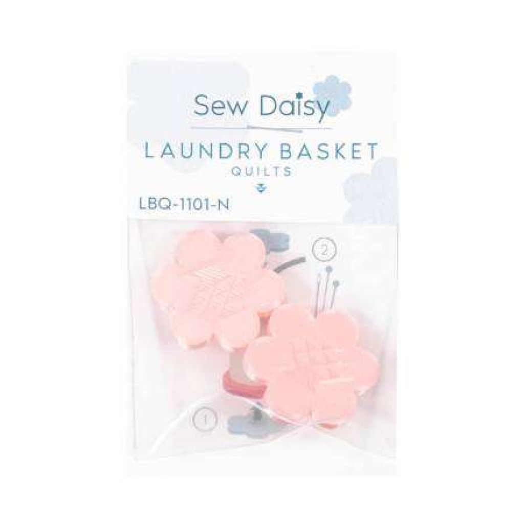 Sew Daisy - Pink fra Laundry Basket Quilts