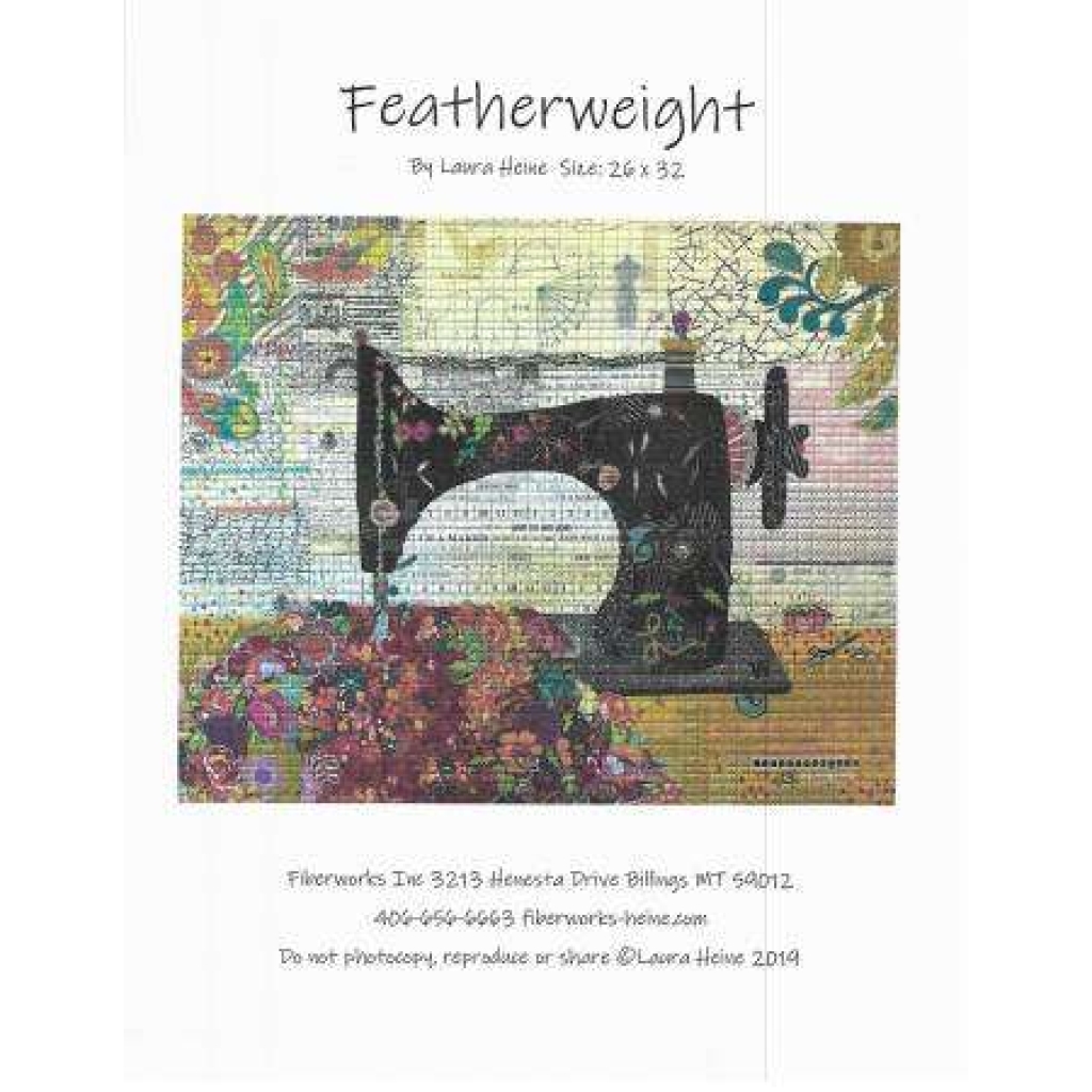 Featherweight The Sewing Machine Collage Pattern