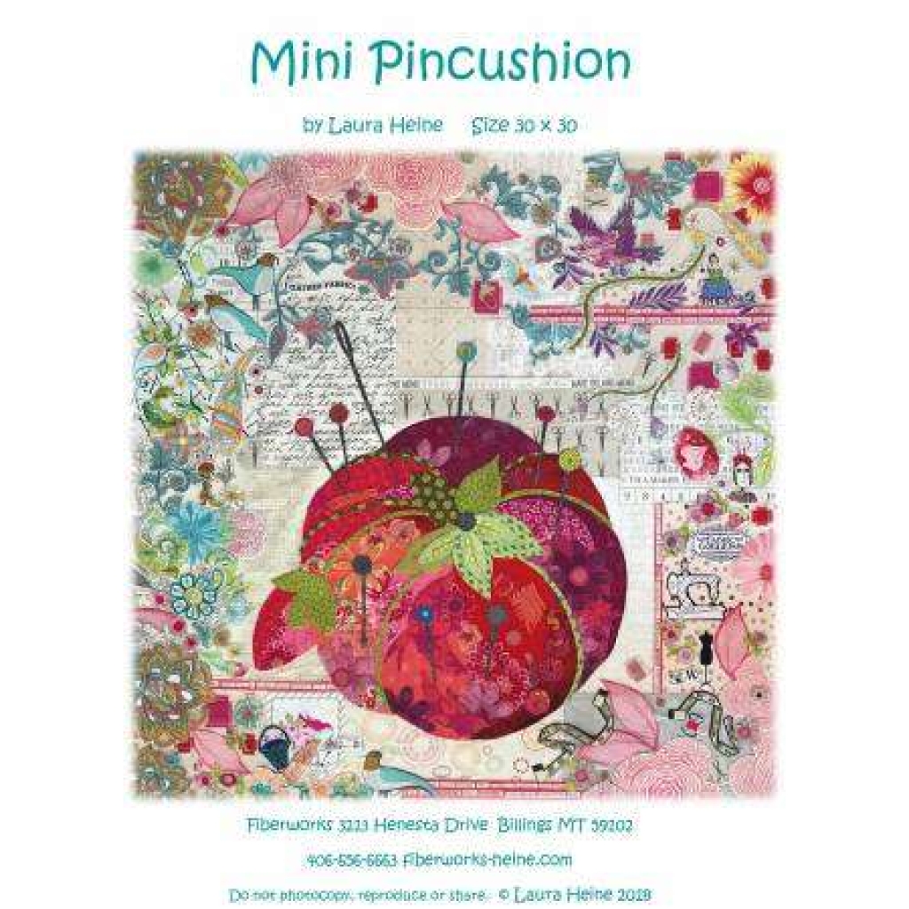 Mini Pincushion Collage Pattern