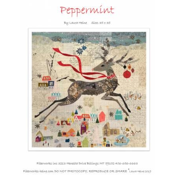 Peppermint Collage Pattern