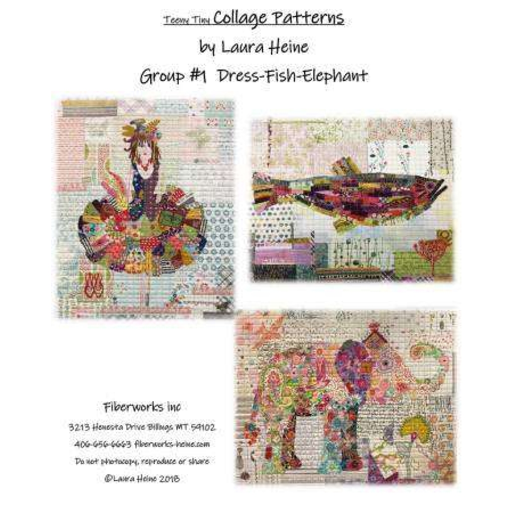 Teeny Tiny Collage Pattern Group 1