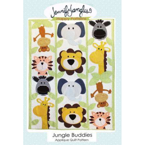 Jungle Buddies Applique Quilt