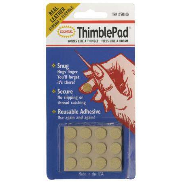 Thimblepad Leather Adhesive Thimble