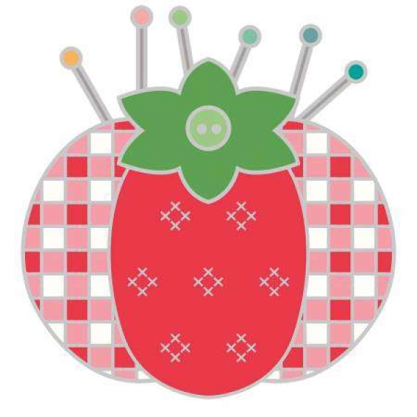 My Happy Place Tomato Pin Cushion