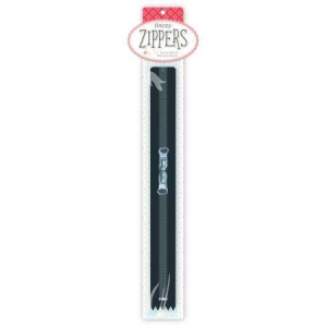 Lori Holt Happy Zippers 22in Black