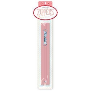 Lori Holt Happy Zippers 16in Coral