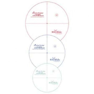 Lori Holt Circle Ruler Set 8in , 10in And 12in Sizes