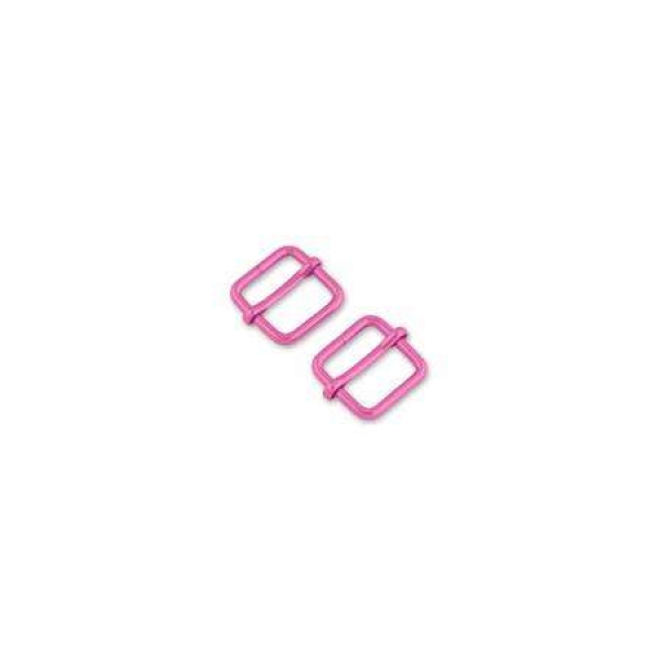 Two Tula Pink 3/4in Slider Buckles