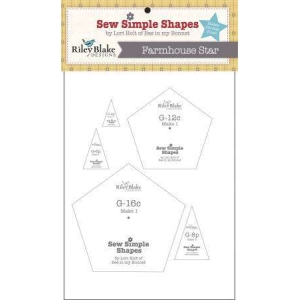 Farmhouse Star Template Set