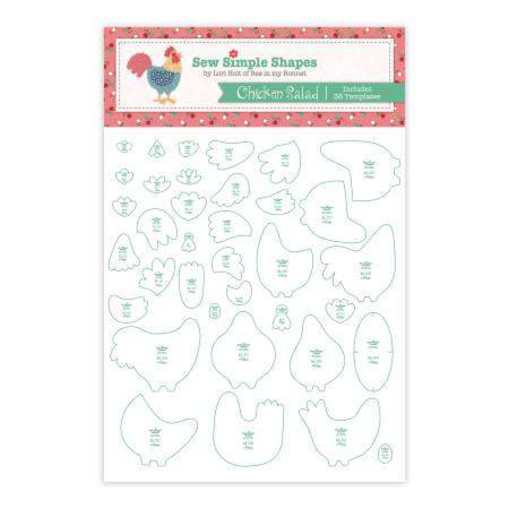 Cook Book Chicken Salad Simple Shapes