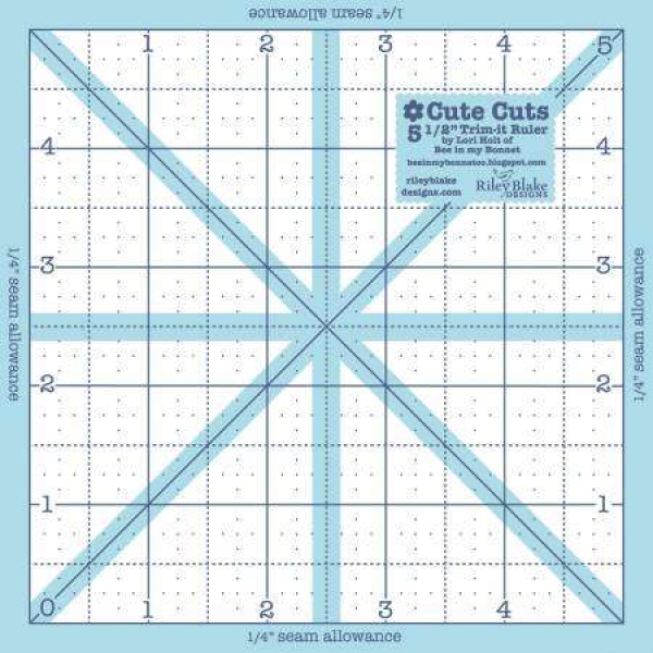 Trim It Ruler Square 5-1/2in x 5-1/2in
