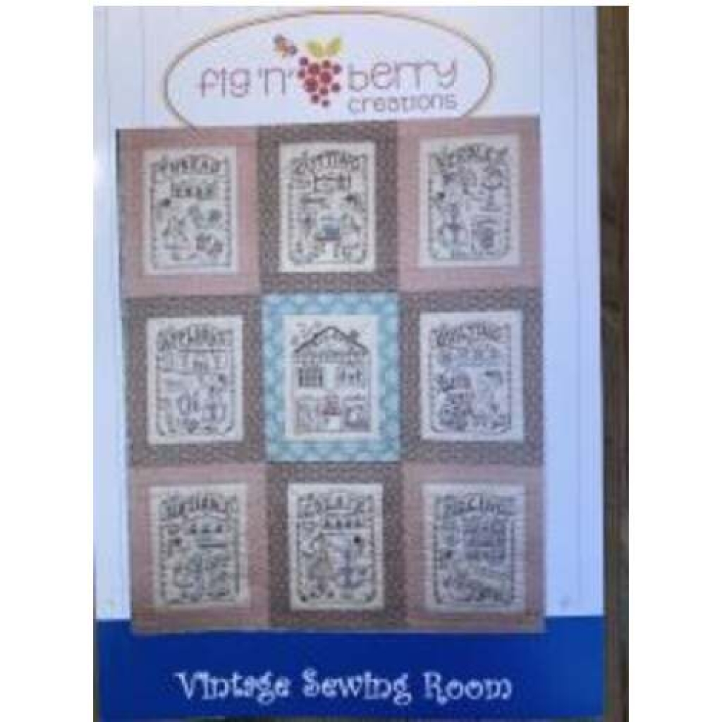 Vintage Sewing Room, Fra fig ´n´Berry Creations