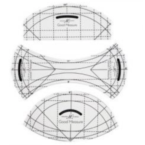Set of 3 Every Curve, High Shank