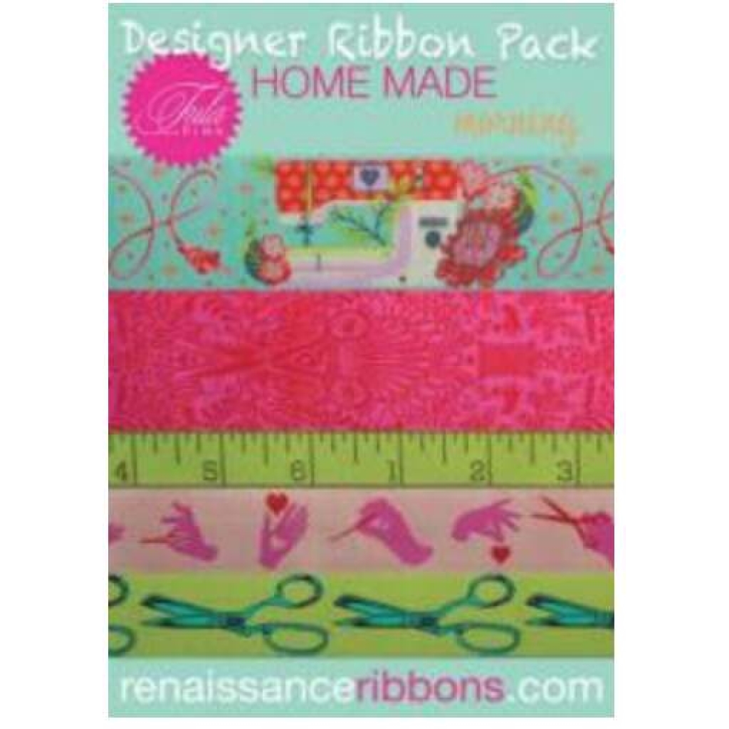 Tula Pink Home Made Morning Designer Ribbon Pack
