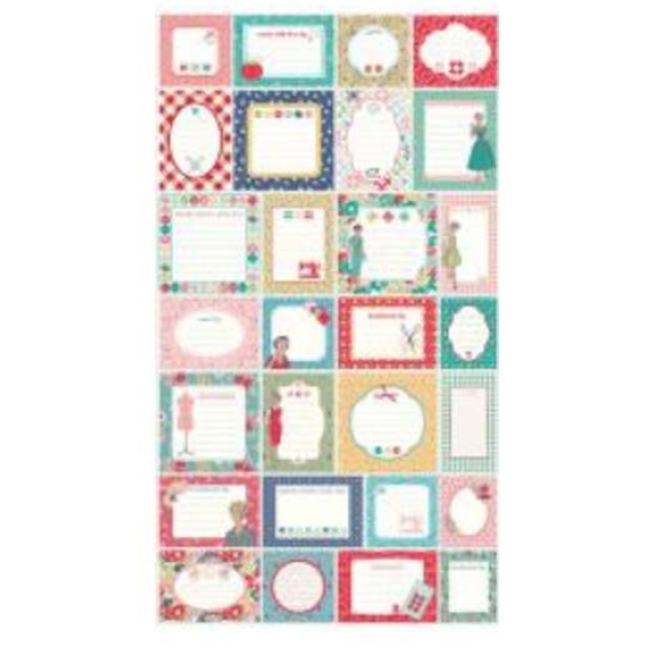 My Happy Place Label Panel Panel size is 24" x 43 1/2".,