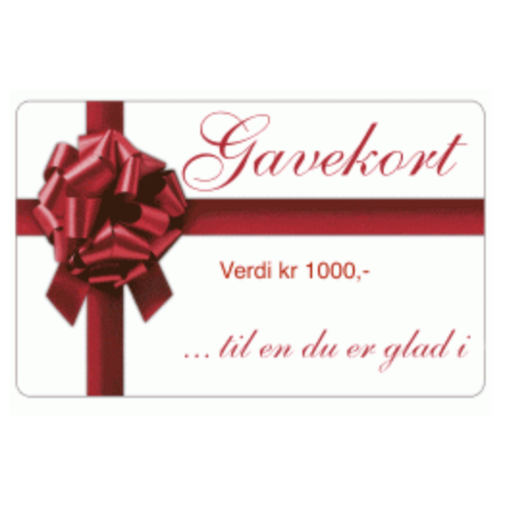 Gavekort 1000