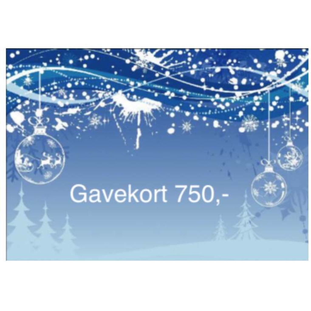 Gavekort 750,-