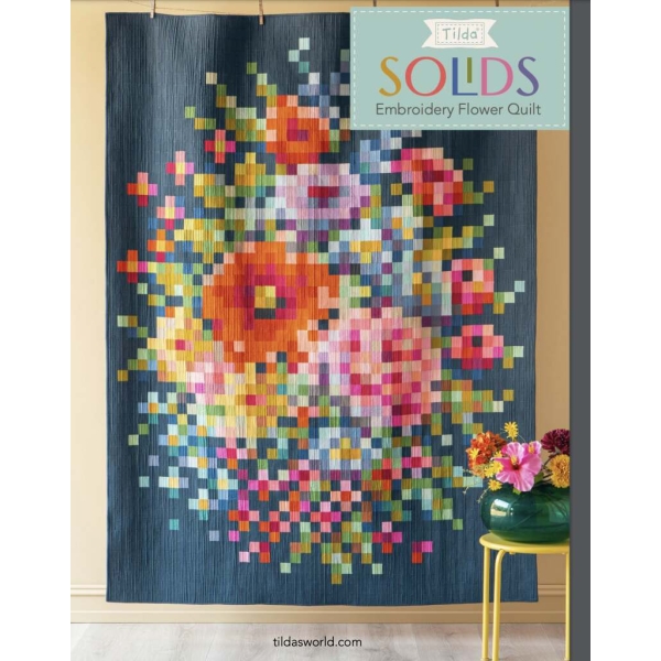 Tilda Embroidery Flower Quilt kit