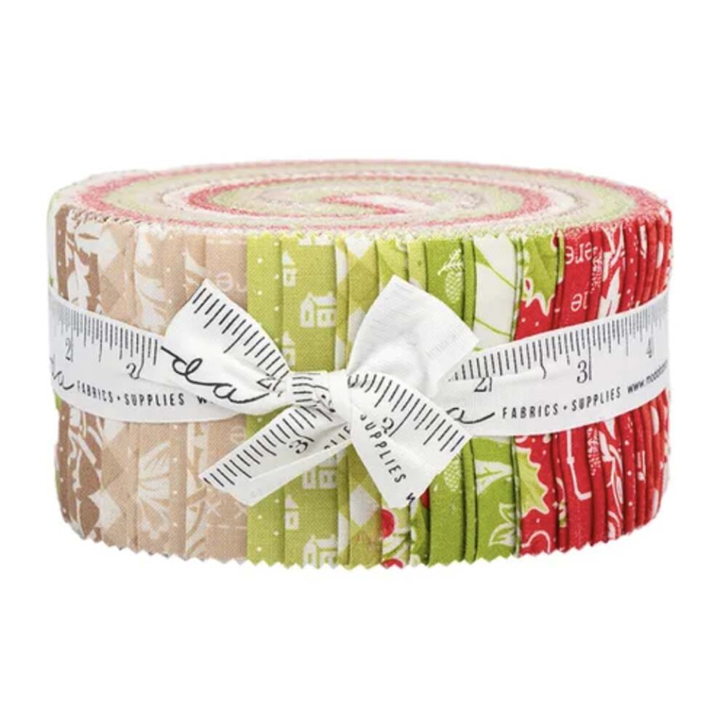 Christmas Stitched jelly roll