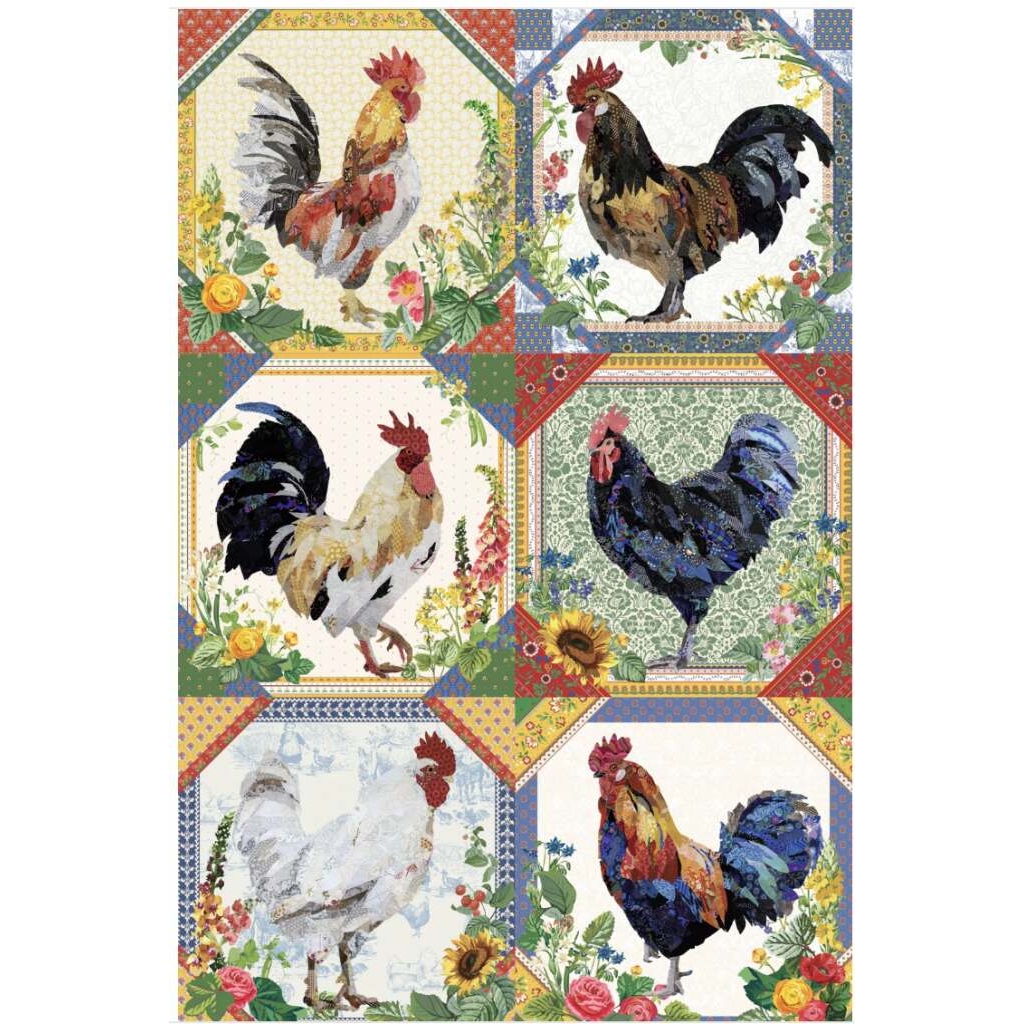 Petit Rouge Roosters