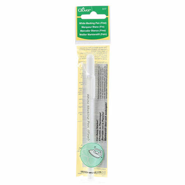 White marking pen fine