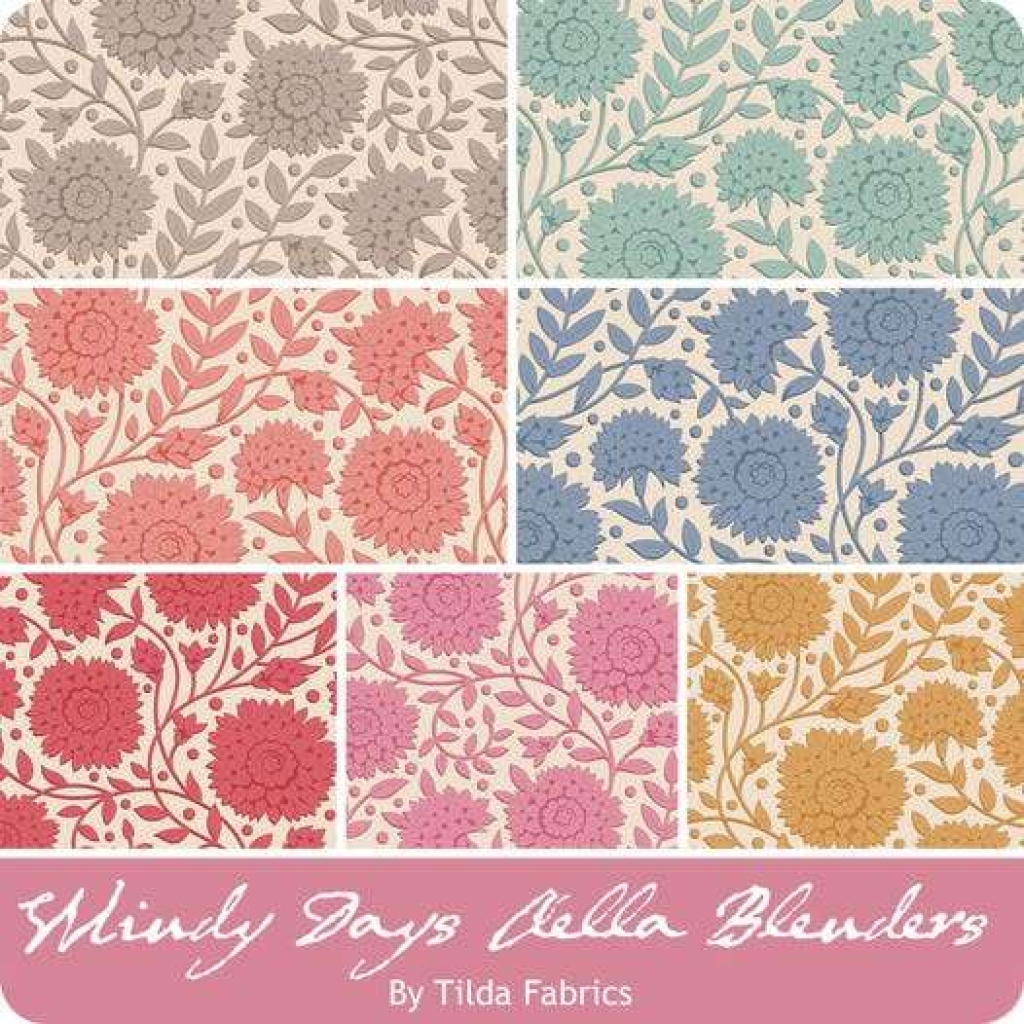 Windy Days Aella Blenders Fat Quarter Bundle Tilda Fabrics