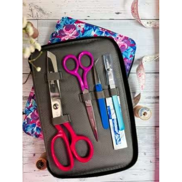 Famore's Floral Pattern Sewing Kit - Bilde 2