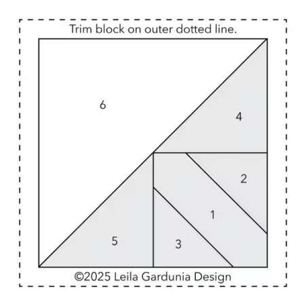 3in Scrappy Triangle Foundation Pad - Bilde 2