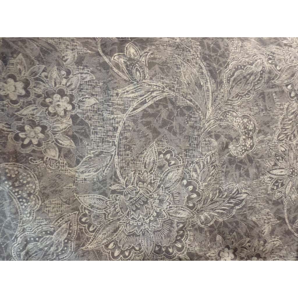 Bakstykke grått blomster flour