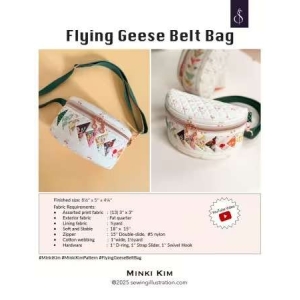 Flying Geese Belt Bag Pattern