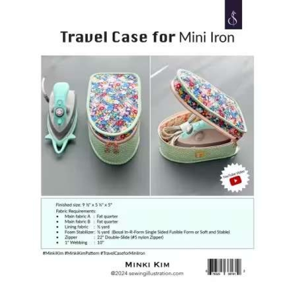 Travel Case for Mini Iron Pattern