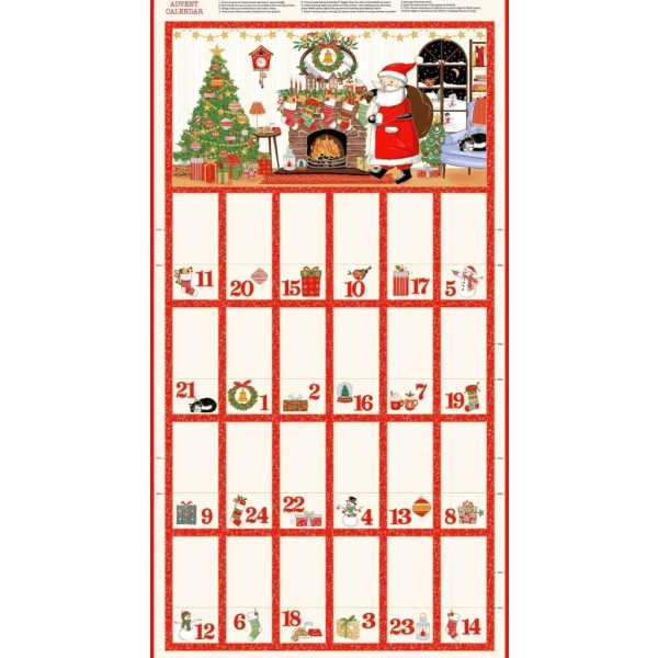 Advent panel Jolly St. Nick