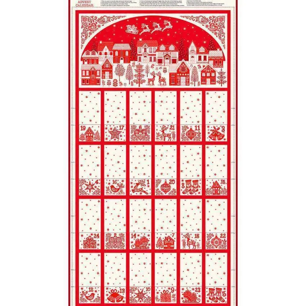 Advent panel Scandinavian christmas