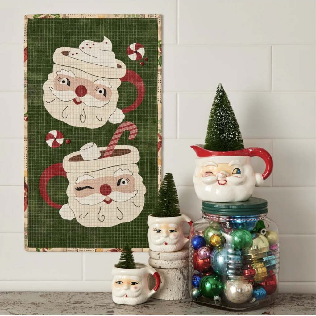 Festive Santa Mugs Scrappliqué Regular price