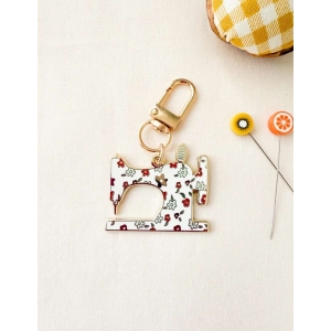 Sewing Machine Enamel Charm