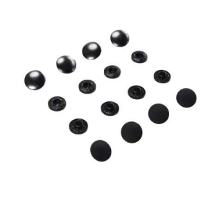 Tool-free Snaps - Set of Four - Black Metal