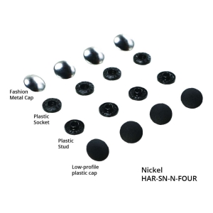 Tool-Free Snaps - Set of Four Nickel