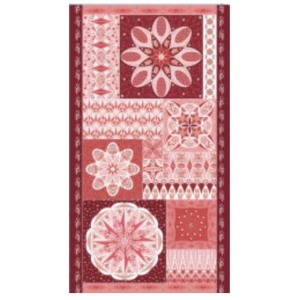 Panel for linjalquilting med ovals, Amanda Murphy