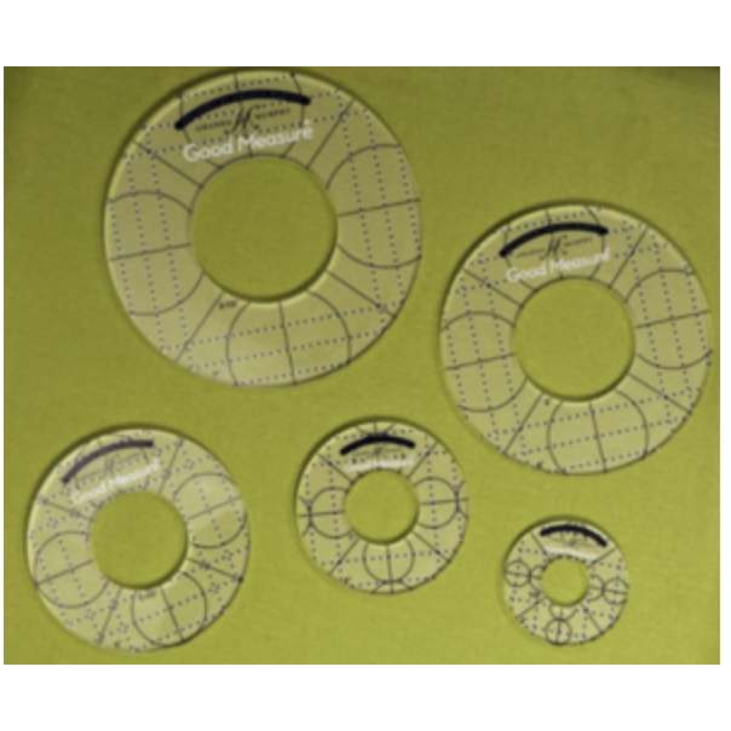 Every Circle Set of 5, Quiltelinjaler high shank